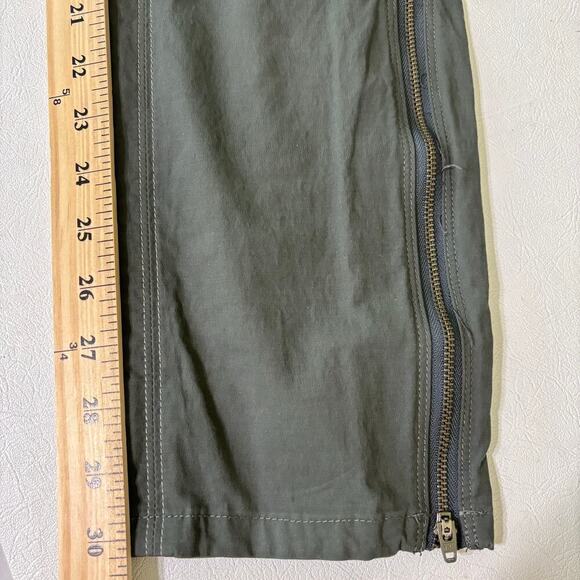 KUHL Inspiratr Ankle Zip Pants Skinny Fit Stretch Hiking Olive Women's Size 12 - Picture 13 of 14